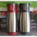 Contigo 2-pack Vacuum Insulated AUTOSEAL Elite Travel Mugs ~ Deep Red and Grey