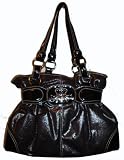 Women's Kathy Van Zeeland Purse Handbag Angel Dust Belt Shopper