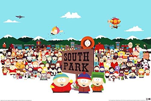 South Park - Cast 24"x36" Art Print Poster