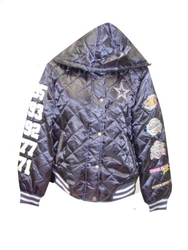 Buy Dallas Cowboys Ladies Womens 5-Time Super Bowl Champions Satin Jacket