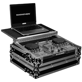 Marathon Flight Ready Case MA-Txplt Case To Hold 1 X M-Audio Torq Xponent Mixer Station + Laptop Shelf