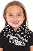 Simplicity Baby Kid's Winter Knit Neck Warms Toddler Infinity Scarves Circle Round Shawl, Black