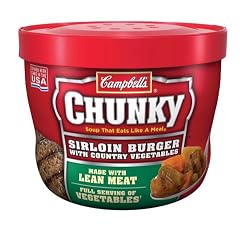 Campbell's Chunky Sirloin Burger With Country Vegetables, 15.25-Ounce Microwavable Containers (Pack of 8)
