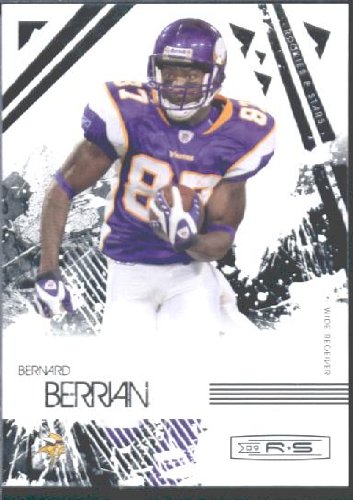 2009 Donruss Rookies & Stars Football Card # 56 Bernard Berrian Minnesota Vikings Mint Condition- Shipped In Protective Screwdown Display Case!
