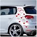 Produkt-Bild: Herz - Love Autoaufkleber Aufkleber SET FARBE frei w&auml;hlbar!