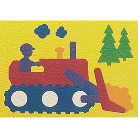 Bulldozer Puzzle by Lauri by