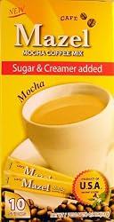 Mazel Caf&eacute; Mocha Coffee Mix Singles (10 Packets each) FOUR BOXES