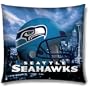 Northwest Seattle Seahawks Real Photo Throw Pillow