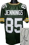 Greg Jennings signed Green Bay Packers Green Prostyle Jersey