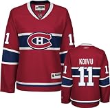Saku Koivu Montreal Canadiens Women's Red Premier Jersey