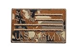Abzeichen Militär 6,3 cm * 4 cm Bügelbild braun Armee Abzeichen Orden Logo