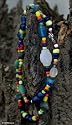 Agate necklace, 'Thai Passion'