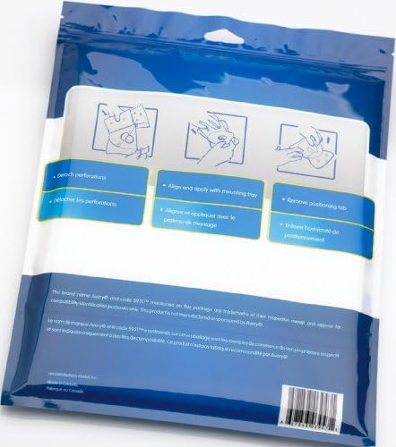 CD Labels Inkjet - 80 CD Labels White Matte Labels + Label Applicator