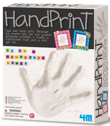 Toysmith 4M Hand Print Art #3492