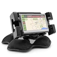 AutoDASHMOUNT Portable Friction Mount with 360 Degree Fully Articulating Neck for OPTIMUM View and Dashboard Fit - Removable - Includes 2 Neck Options FLEX and PIVOT - for GARMIN nuvi 1370 / 1370T / 260w / 265w / 205w / 295W / 465 / 855 / 1300 / 1350 LMT / 1390 LMT / 1450 LMT / 1490 / 3790T / and MORE
