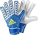 adidas Performance Ace Junior Goalie Gloves, Shock Blue/Semi Solar Slime/White, 4