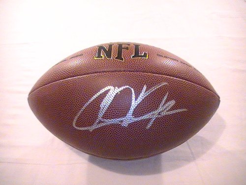 Calvin Johnson Signed Autographed Detroit Lions Nfl Football Coa + Hologram
