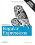 Mastering Regular Expressions