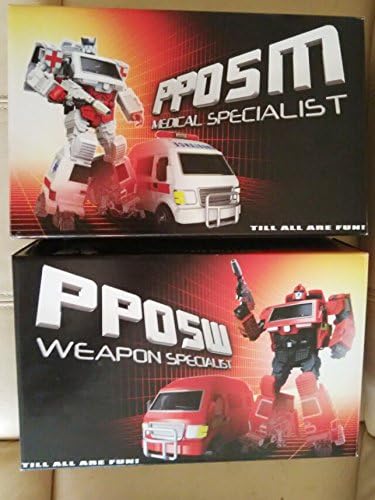Transformers iGear PP05W Weapon Specialist Ironhide PP05M Medical Specialist