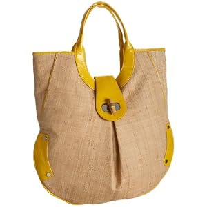 SR SQUARED by Sondra Roberts Cut-Out Tote