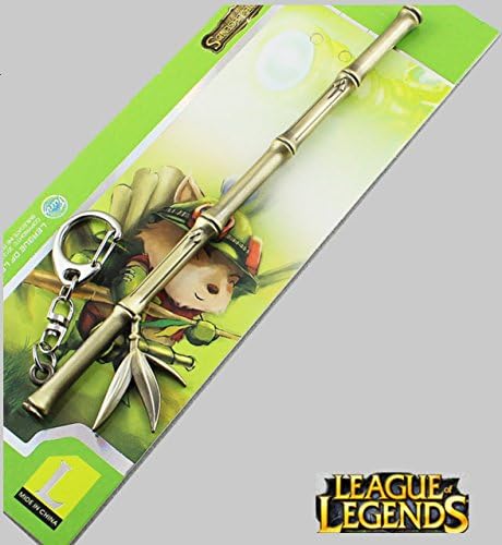 Yongxin Market League of Legends Lol Champions Teemo Weapon Keychain (bronze)