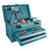 Makita 6271DWAET2 Akkuschrauber Set 55tlg. / 2 Gang, 2 Akkus, 2,0Ah