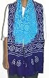 Fashion Scarfs Womens Accessory Cotton Tie and Dye 88 x 40 inches