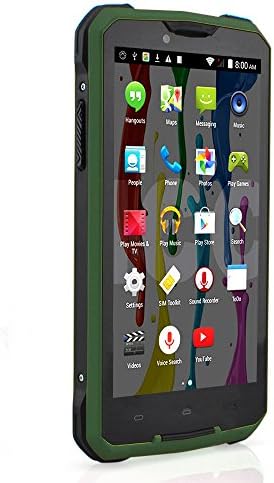 LandRum® Unlocked Cell Phones Z5 MTK6572 Dual Core Rugged Smartphone Mobile phone 3G GPS Android 4.4 Dustproof Shockproof Phone (Green)