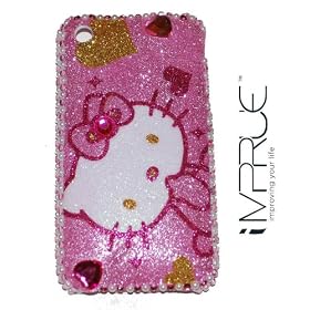 Pink Hello Kitty Case for iPhone 3G/3GS + FREE SCREEN PROTECTOR #32