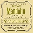 D'Addario Set Octave Mandolin Pb Med