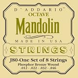 D'Addario Set Octave Mandolin Pb Med