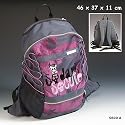 Dark Dudes Rucksack 5800 Grau / Silber Pink So Dark So Cute Bunny