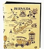 Bermuda Map Embossed Photo Album 100 Photos / 4x6