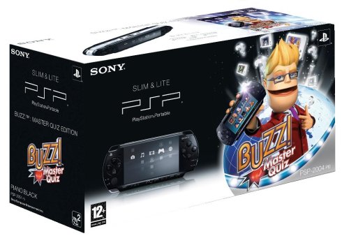 Console PSP noire  + Buzz ! Master Quizz