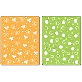 Sizzix Textured Impressions Embossing Folders 2PK - Butterflies & Flowers Set by Stephanie Barnard
