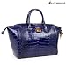 Dark Blue Crocodille / Gator Print Purse Bag for 7 inch tablets SKYTEX Skypad Alpha Cortex-A8