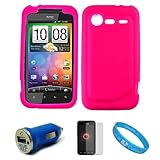 Pink Premium Soft Rubberized Silicone Skin Cover for Verizon Wireless New H ....