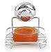 BINO SMARTSUCTION Chrome Shower Caddy, Soap Dish