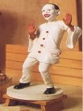 9 Black Mime Clown Figurine