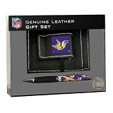 Minnesota Vikings Money Clip with Pen Gift Set