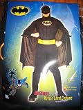 Licensed Batman Muscle Chest Fancy Dress Costume M/L