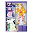Melissa and Doug MAGGIE LEIGH Magnetic Dress-Up Paper Doll