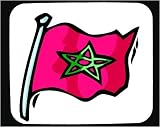 Decorated Mouse Pad with Morocco, Moroccan, International