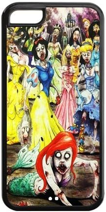 iPhone 5c Case - Zombie Princess iPhone 5c TPU Designer Case Cover Protector
