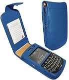 Piel Frama Blackberry Tour 9630 Premium Leather Case (Blue)