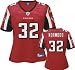 Jerious Norwood Red Reebok Replica Atlanta Falcons Women's Jersey - Large