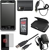 Accessory Bundle MOTMB810 (7in1) for Motorola Droid X Verizon Wireless - Cu ....