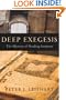 Deep Exegesis:The Mystery of Reading Scripture