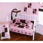 Nursery-To-Go Pam's Petals Bedding 10 Piece Crib Set