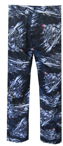  Skeleton Ghost Rider on a Motorcycle Lounge Pant for men